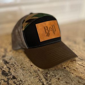 Bald Bro's B.A.D. Leather Patch Hat